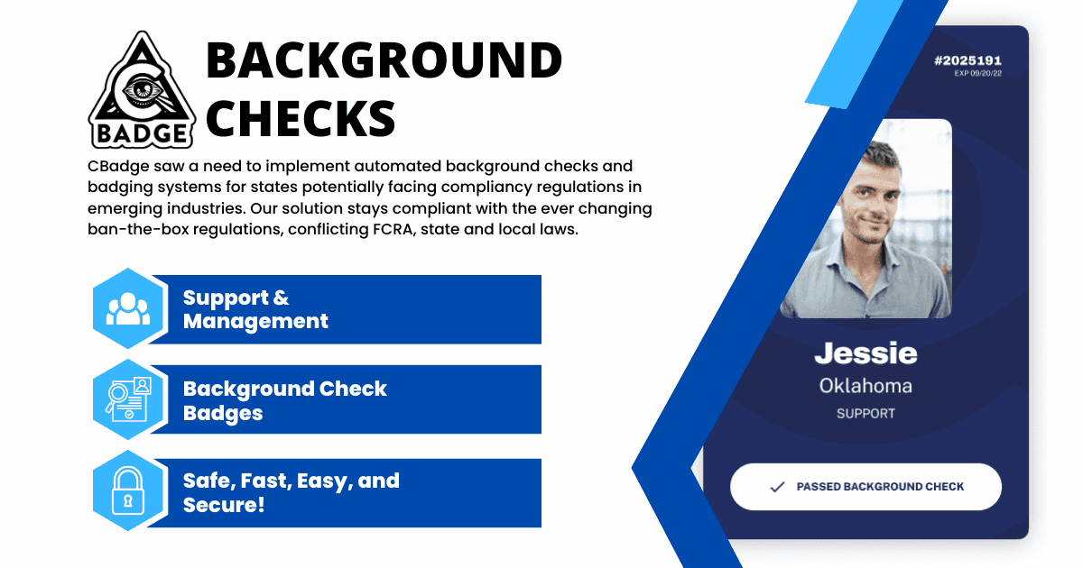 CBadge background check badges